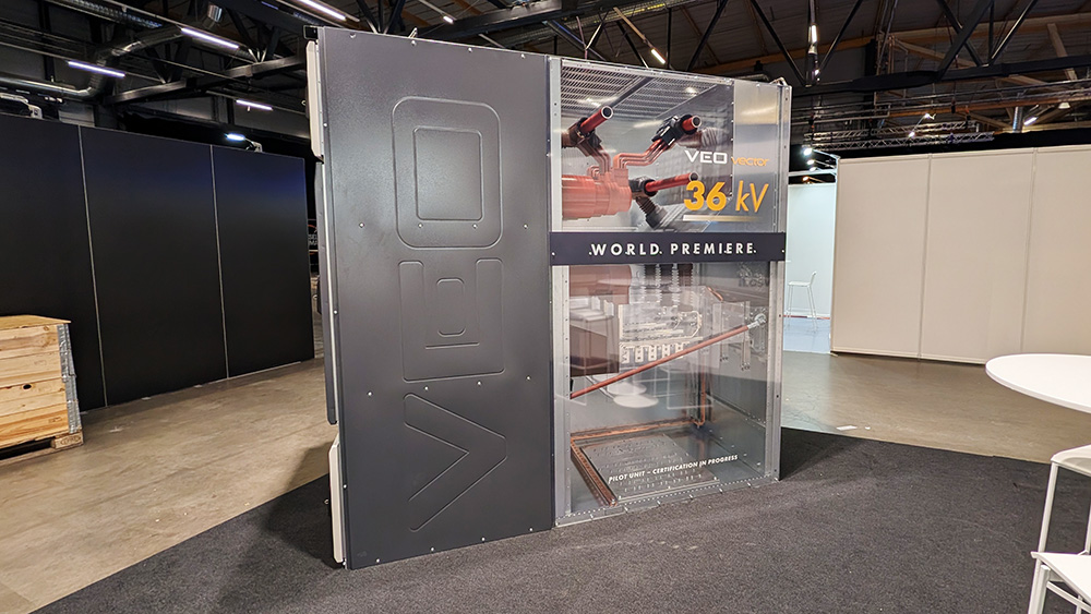 VEO VECTOR 36kV at Sähkömessut